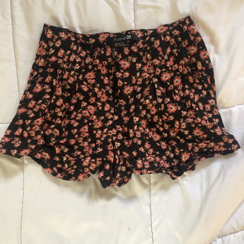 Flowy Flower Shorts